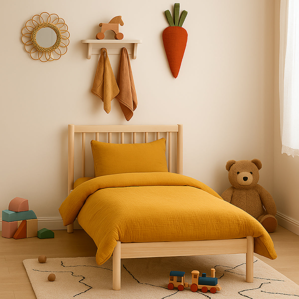 Funda Nórdica De Algodón Bio Honey_4