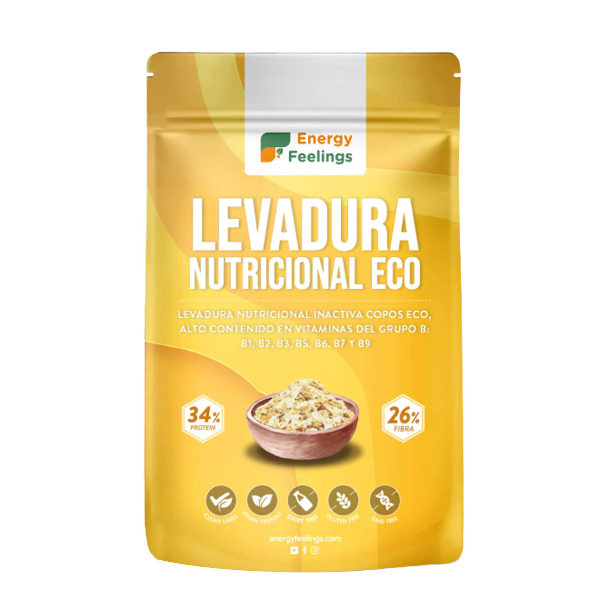 Flocos de Levedura Nutricional Bland Energy Feelings 250 g