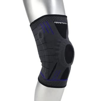 Rodillera Deportiva Perpetual Compresiva Protectora Ajustable Entrenamiento Gym_0