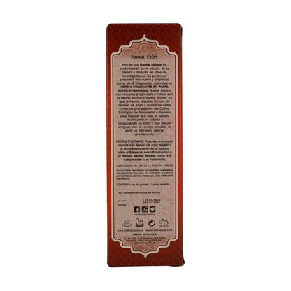Radhe Shyam Tintura de Henna em Pasta Cobre Natural 200 ml