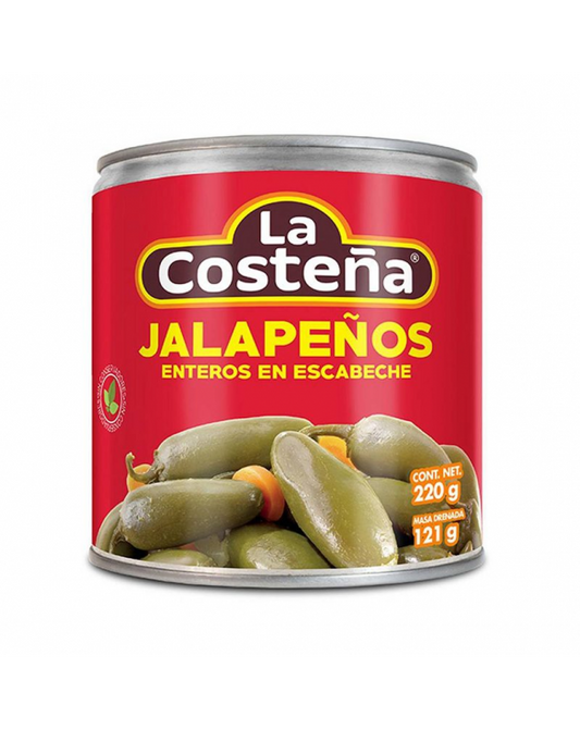 Jalapeños Inteiros La Costeña 220g