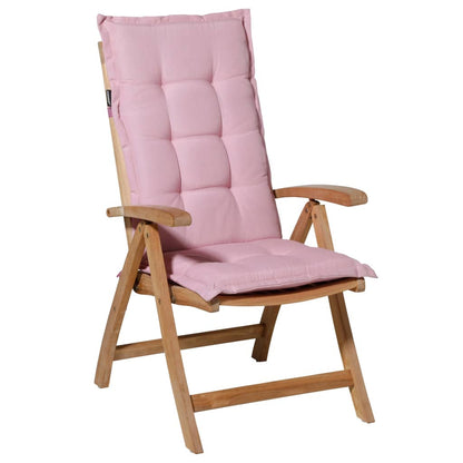 Madison Cojín De Silla Con Respaldo Alto Panama 123x50cm Rosa Suave_1