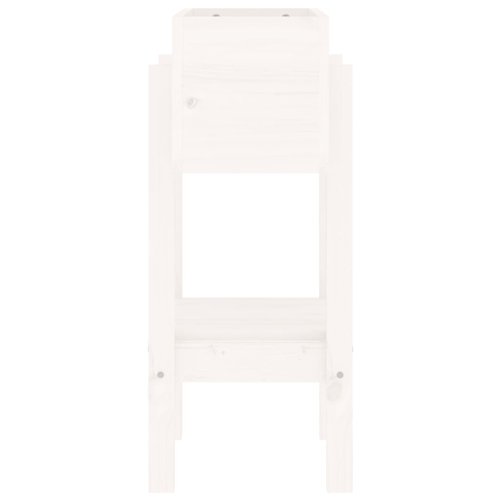 Jardinera Madera Maciza De Pino Blanco 62x30x69 Cm_4