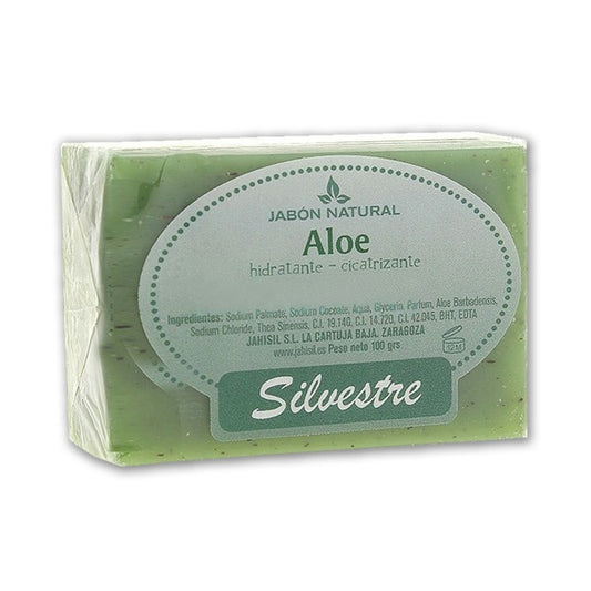 Jabón Natural Aloe 100gr Silvestre_0
