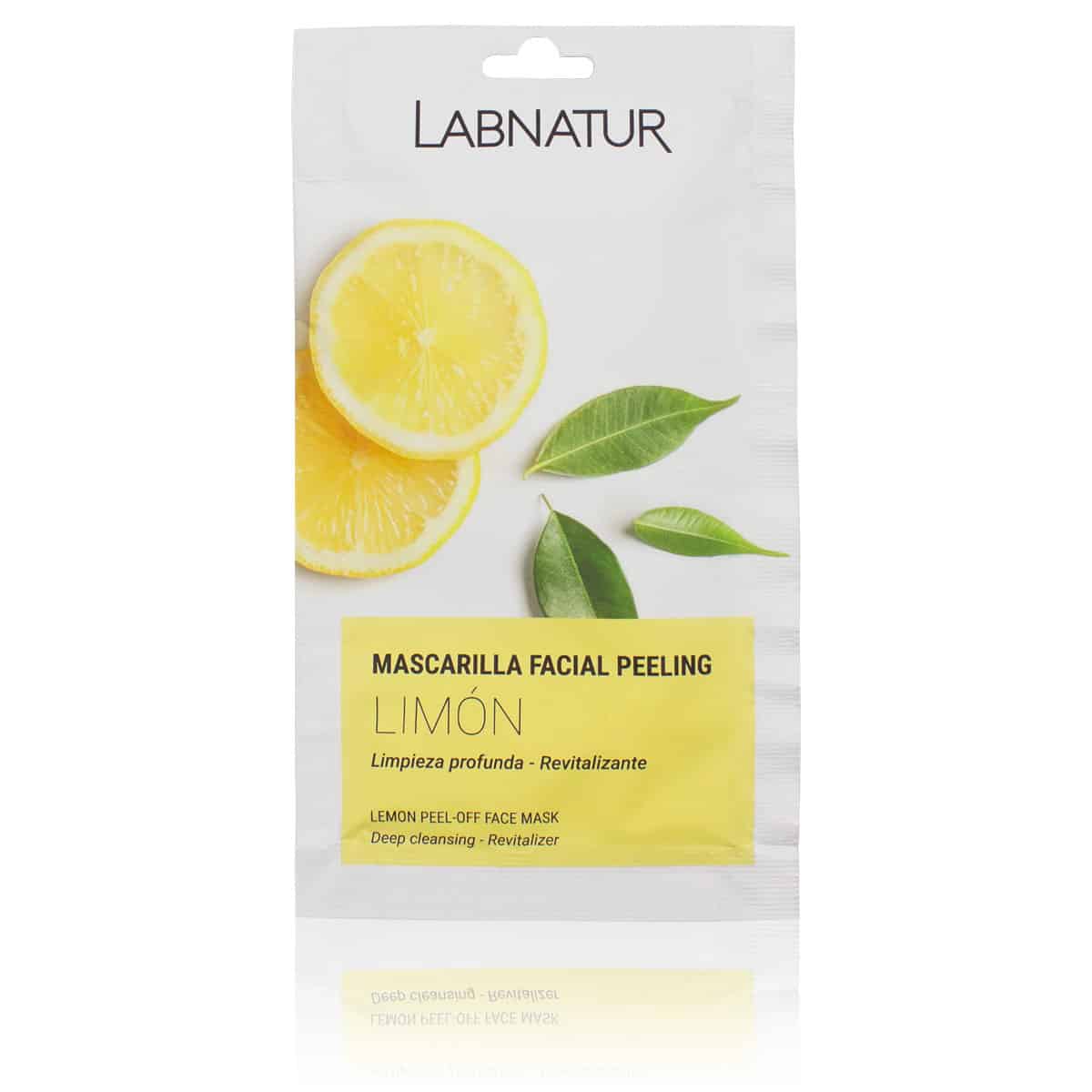 Mascarilla Facial Peel Off de Limón Labnatur 10 ml | Purificante y Refrescante | Piel Mixta o Grasa | Vegano_0