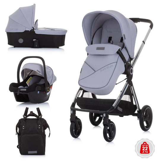 Carrito De Bebé Trío Elite Hasta 22 Kg Graphite_0