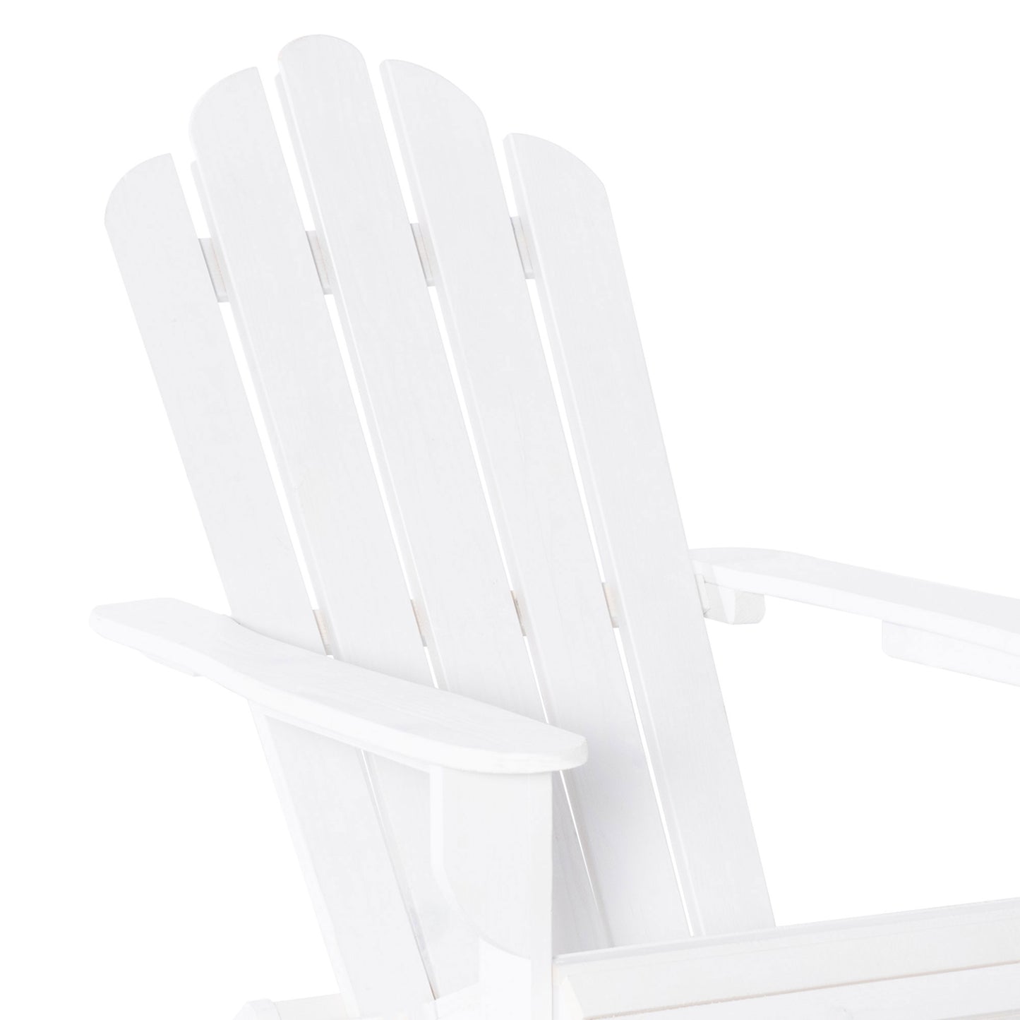 Outsunny Silla Adirondack Madera Plegable Con Reposabrazos Respaldo 73x88x93 Cm_4
