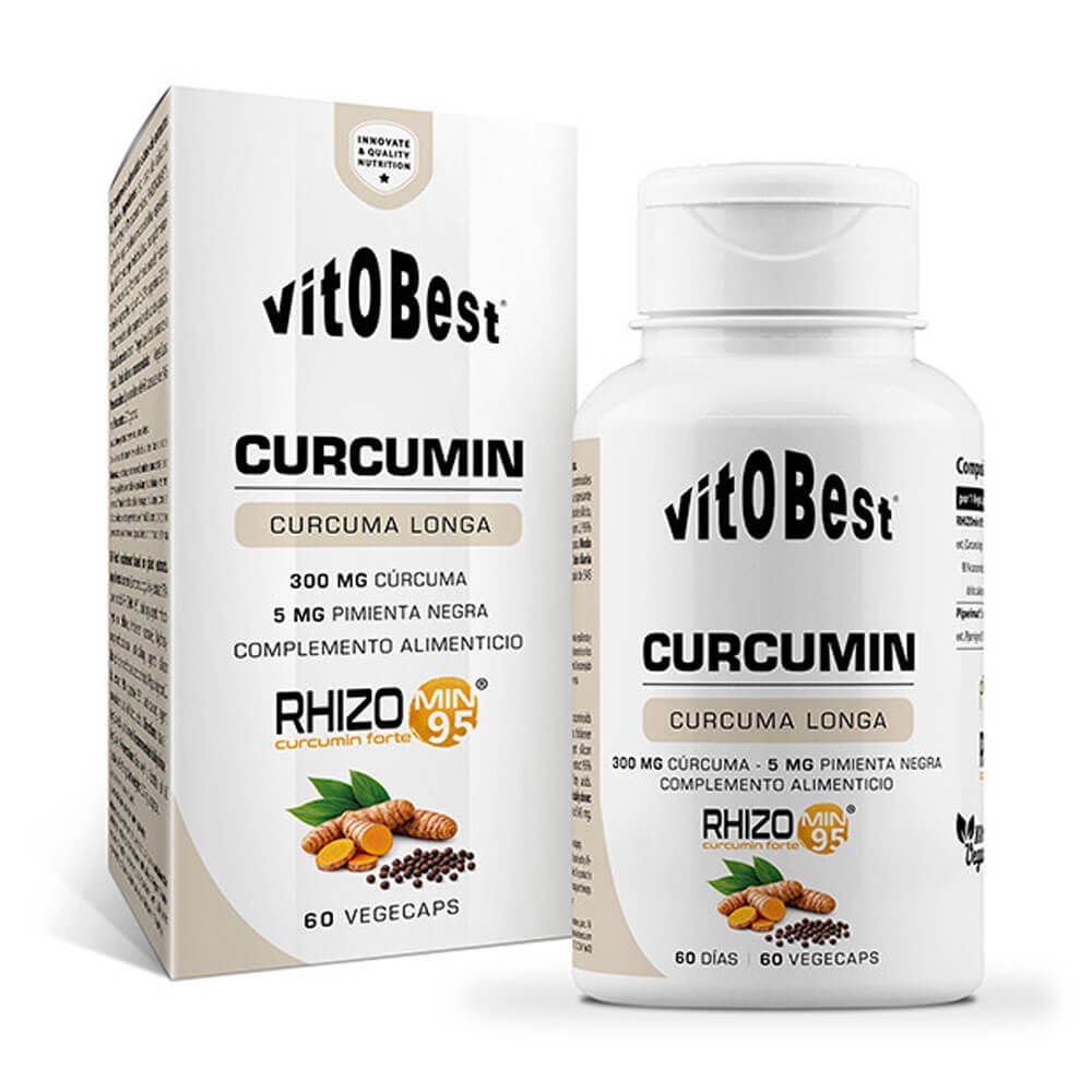 Curcumin (rhizomin 95®) - Cápsulas - Antioxidantes - Vitobest_0