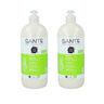 Embalagem de 2 sabonetes líquidos biológicos Sante Ananás e Limão, 950 ml