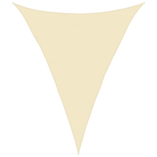 Vidaxl Toldo De Vela Hdpe Color Crema 160 G/m² 5x7x7 M_0