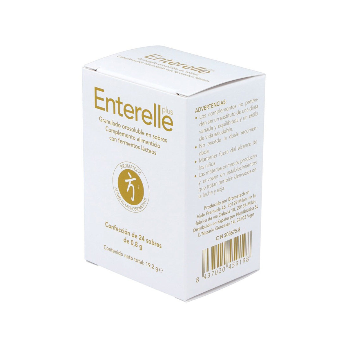 Enterelle plus probiótico Bromatech 24 saquetas