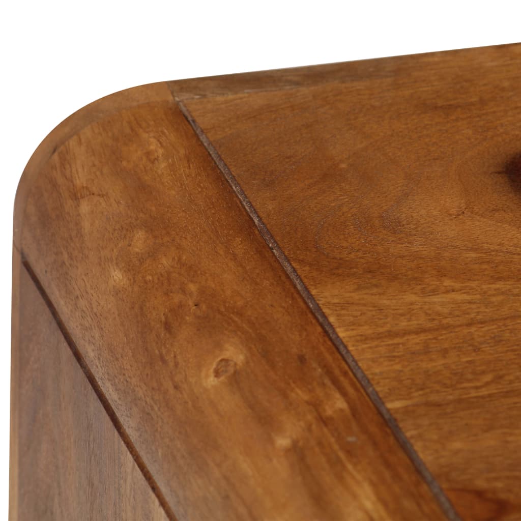 Mesa De Centro De Madera Maciza Sheesham 95x40x45 Cm_3