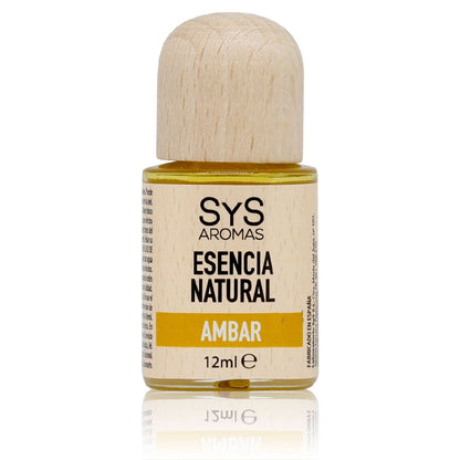 Esencia Natural Ámbar 12 ml | Aroma Cálido y Oriental | Perfume Concentrado | Uso en Difusores_0