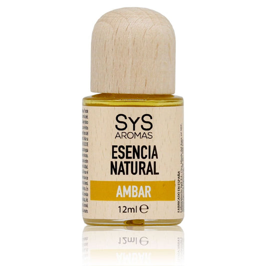 Esencia Natural Ámbar 12 ml | Aroma Cálido y Oriental | Perfume Concentrado | Uso en Difusores_0