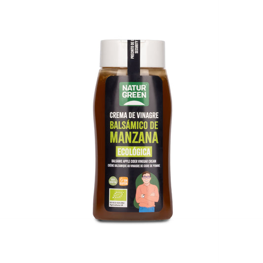 Creme de Maçã Sem Glúten Biológico com Vinagre Balsâmico Naturgreen 290g
