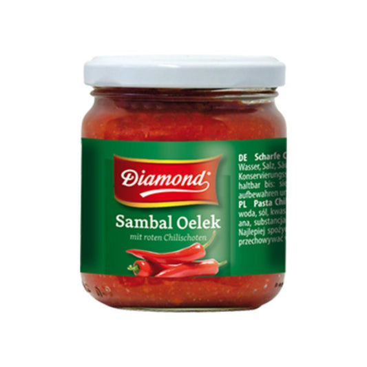 Molho Sambal Oelek muito picante, Diamante 200g