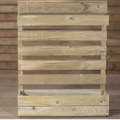 Huerto Vertical Zenira De Madera Tratada Vidahuerto 120x80x13 Cm.
