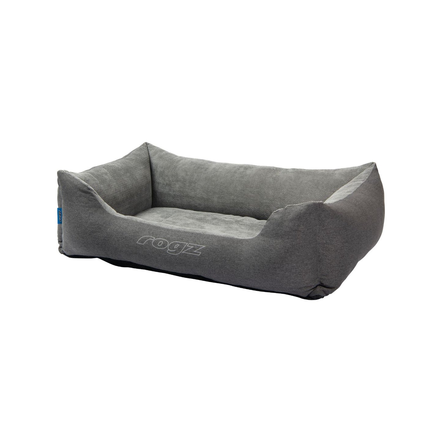 Cama Para Perro Rogz Durban 90x59x29cm Denim Gris Talla L (21-40kg)_0