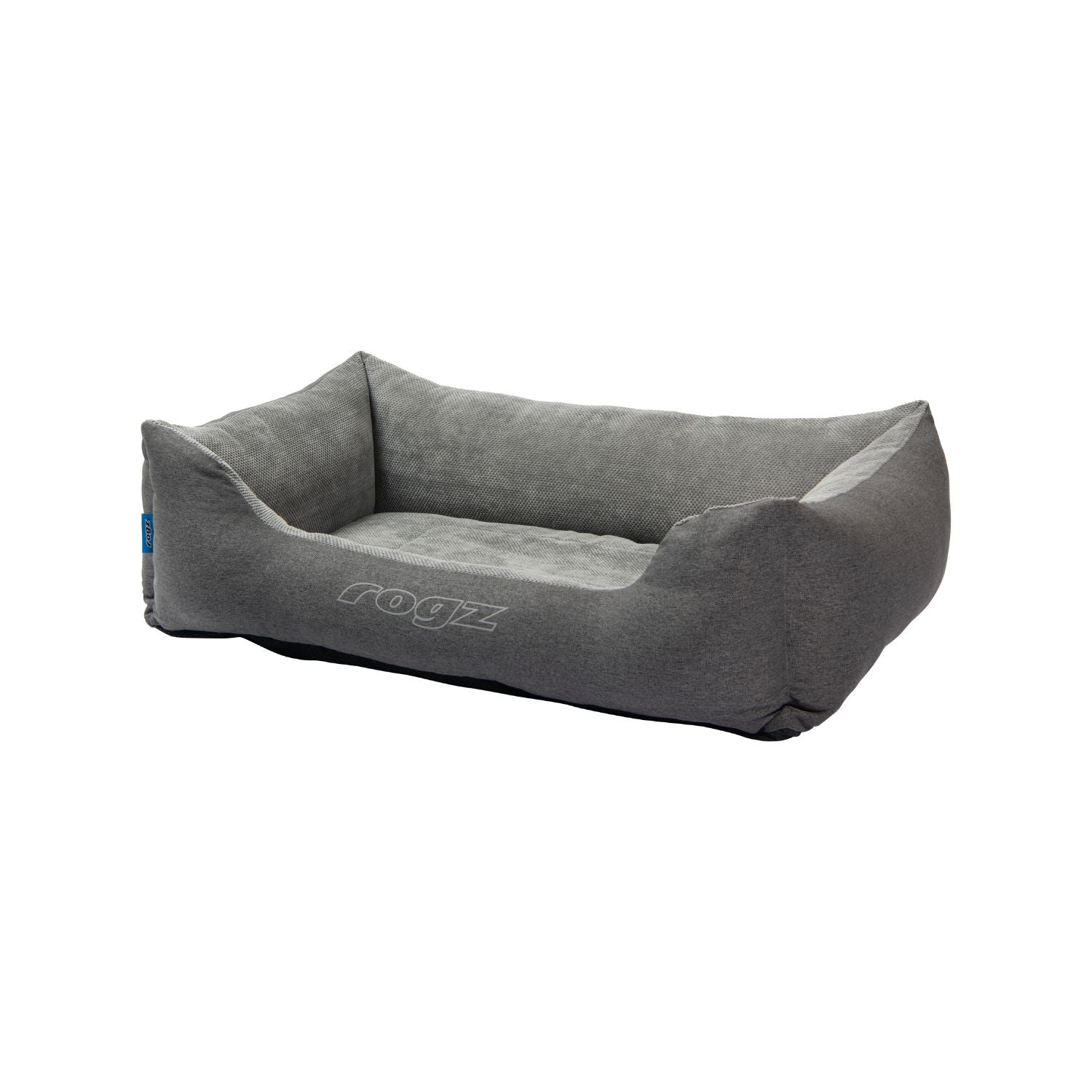 Cama Para Perro Rogz Durban 90x59x29cm Denim Gris Talla L (21-40kg)_0