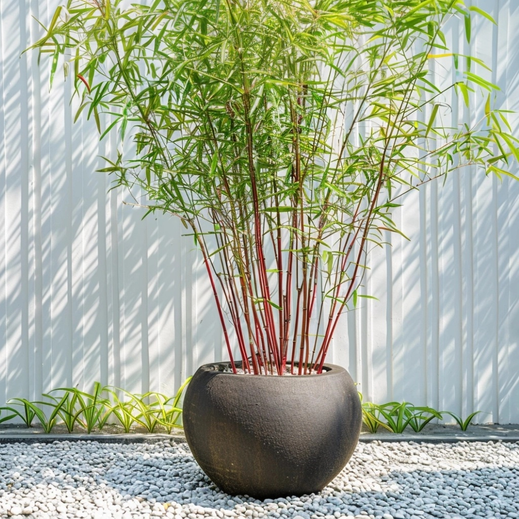 Bambú - 3 Pzs - Fargesia Scabrida 'asian Wonder' - Altura 25-40cm - ⌀13cm_4