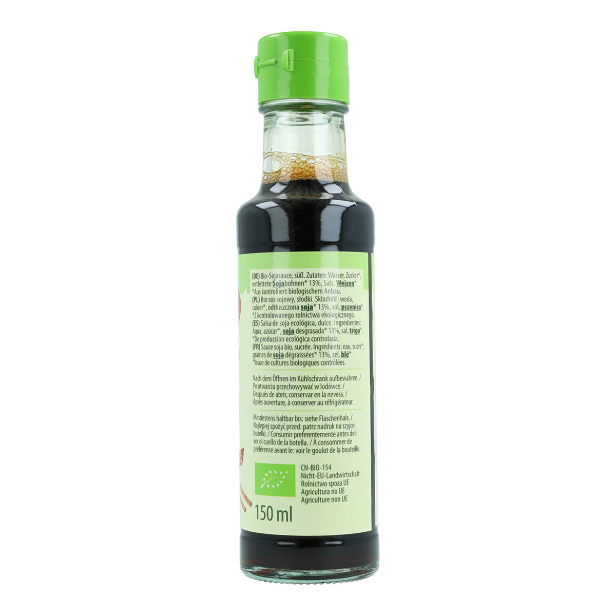 Molho de soja doce biológico Bioasia 150 ml