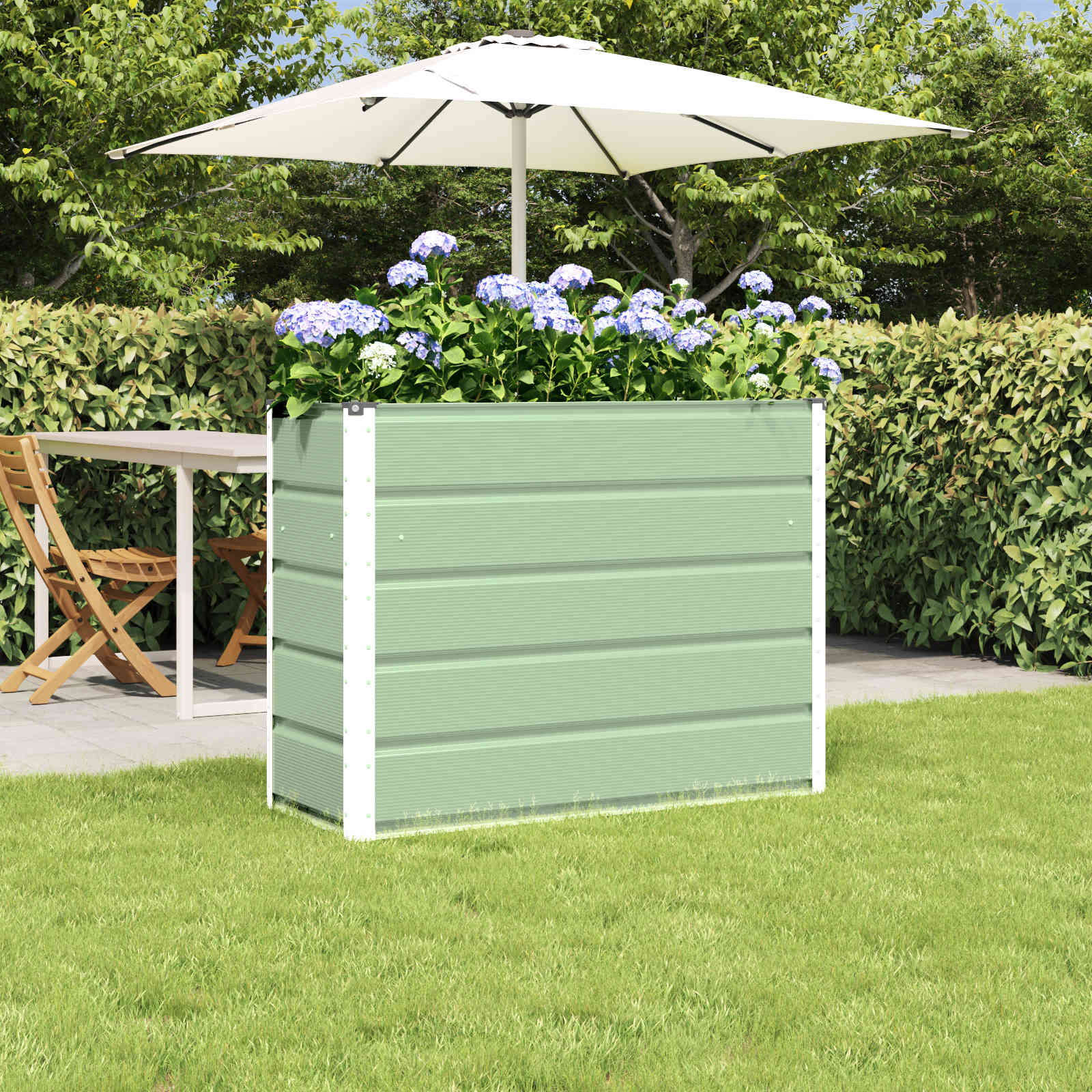 Jardinera Verde 100 X 40 X 75 Cm Acero_1