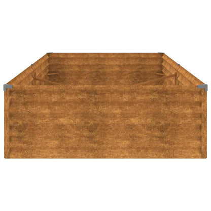 Jardinera Acero Corten 195x100x36 Cm_4
