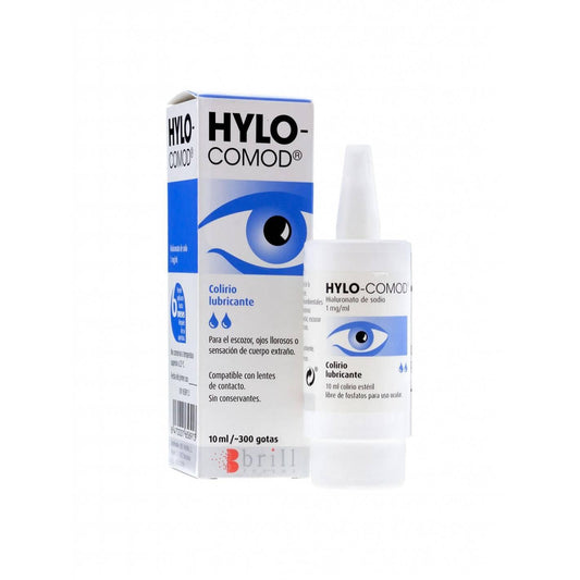 Colírio HYLO-COMOD para olhos secos leves 10 ml