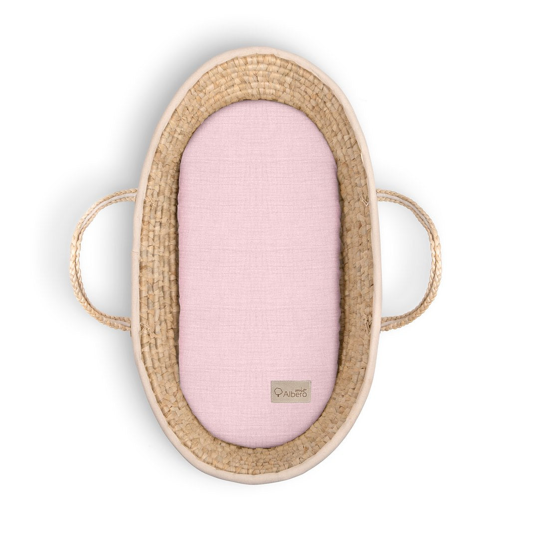 Cotton Color Pack 2 Bajeras Capazo Muselina Cotton Albero Mio | Suavidad Y Ajuste Perfecto Para Dormir Sin Arrugas_2