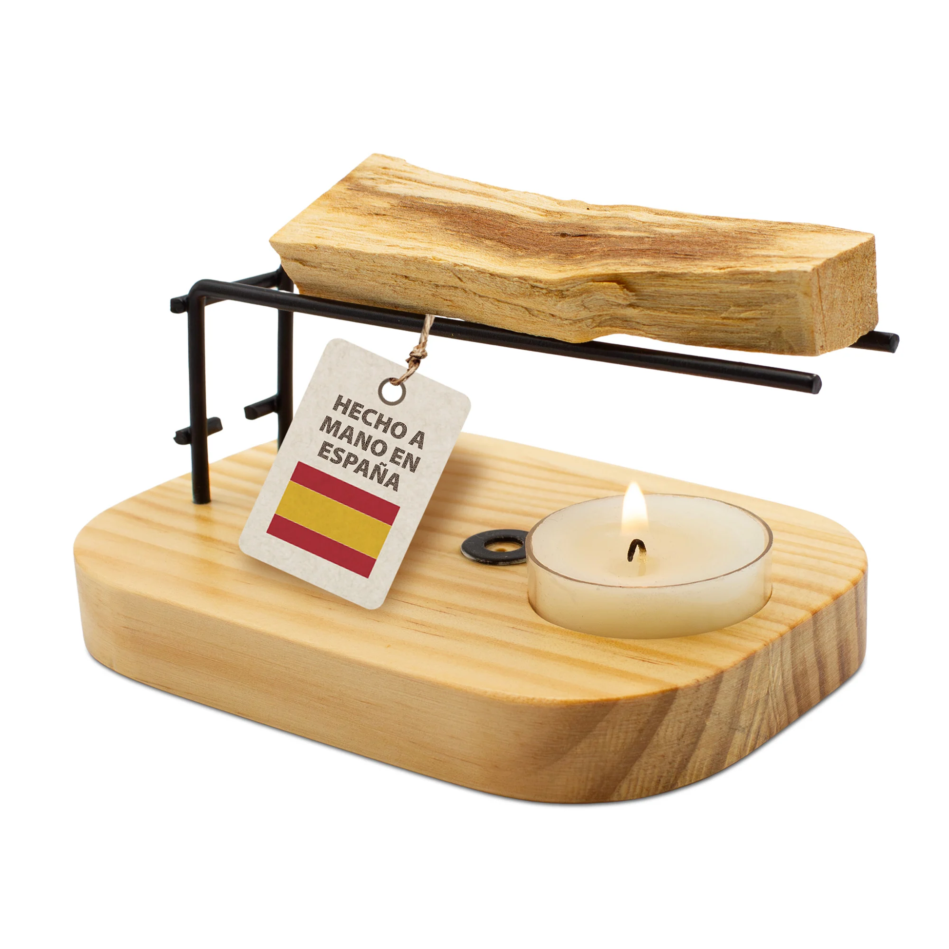 Incensario Quemador Palo Santo SYS Aromas 130x90x19 mm | Soporte Incienso | Accesorio Aromaterapia_1