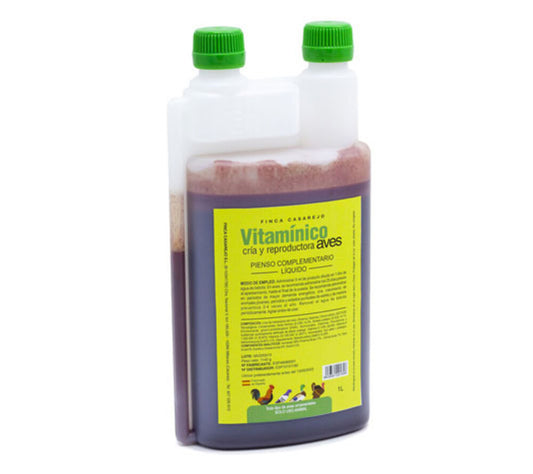 Vitamínico 1L – Complemento líquido con vitaminas y minerales para aves –Apoyo nutricional en reproducción y Crecimiento_0