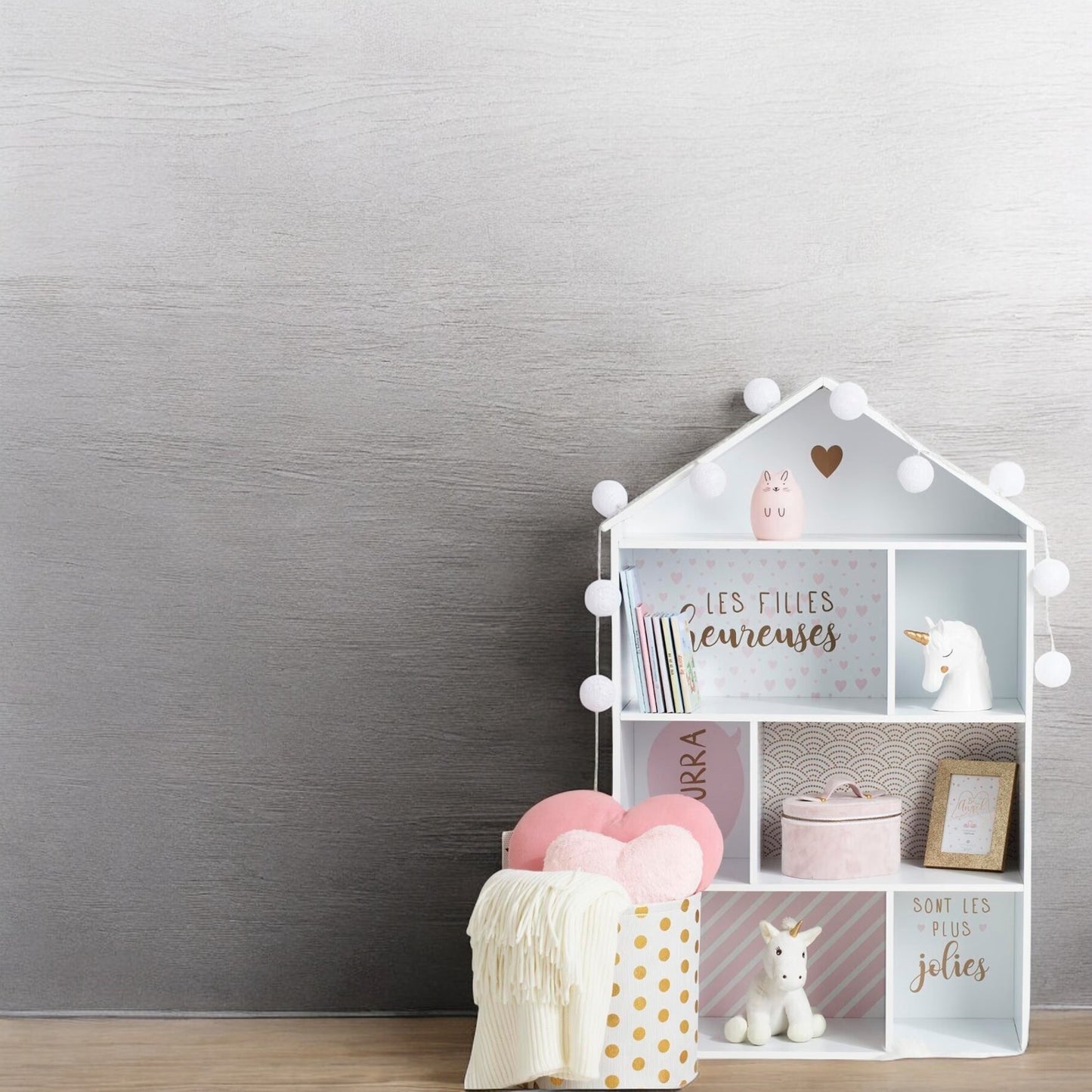 Well Home - Librería Infantil Color Rosa Atmosphera._2