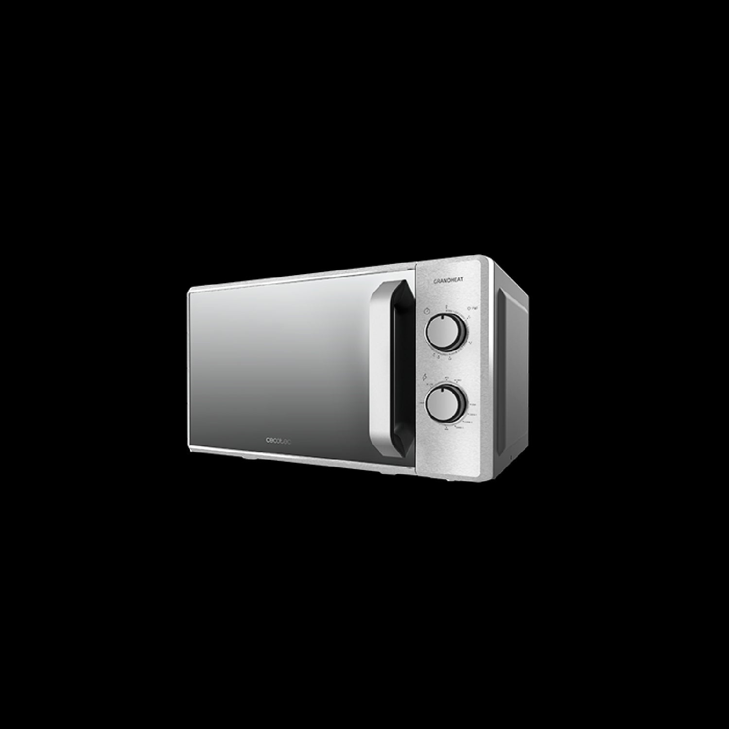 Microondas De 20 Litros Con Grill Grandheat 3160 Mirror. 700 W, 6 Niveles De Potencia, Revestimiento Anti-dirt Itech Y Tecnología 3dwave, Modo Desco_1