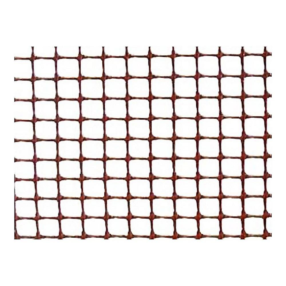 Malla Plast. Marron 10x10mm Aprox. Cuadranet Premiun_0