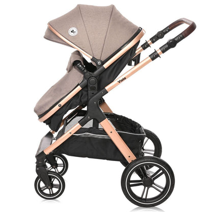 Carrito De Bebé Trío Viola Hasta 22 Kg Pearl Beige_2