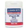 Vitamina B6 100 comprimidos de 50 mg, Lamberts