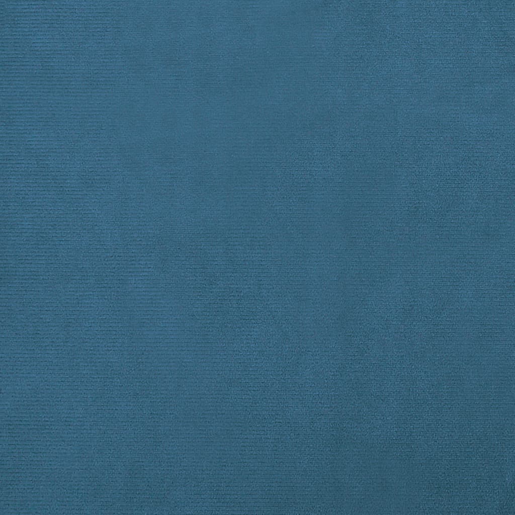 Cama Para Perros De Terciopelo Azul 70x45x30 Cm / Vetonek_1