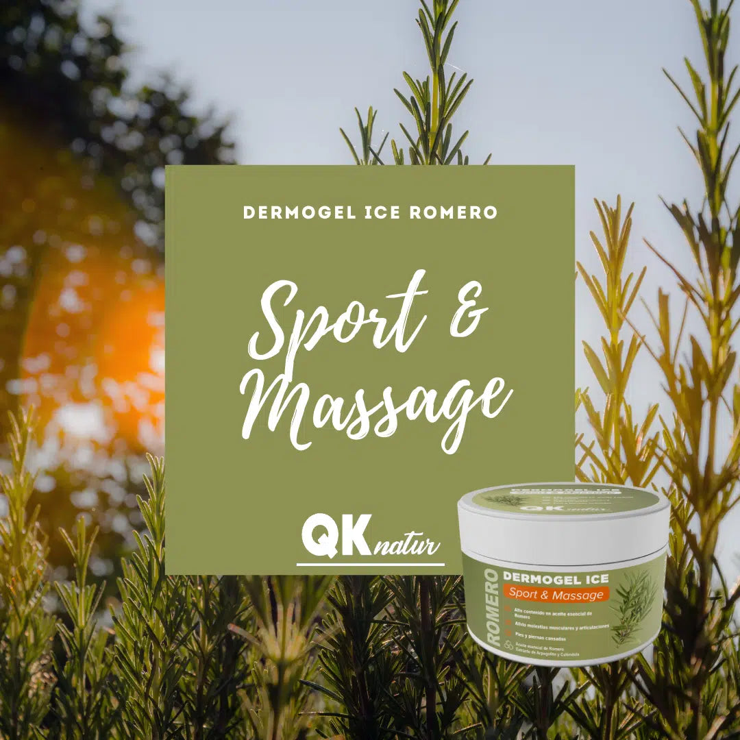 QKnatur - Gel Crema Romero - Ayuda A Aliviar Y Calmar Molestias Musculares - 300ml - Con Aceite Esencial De Romero_1