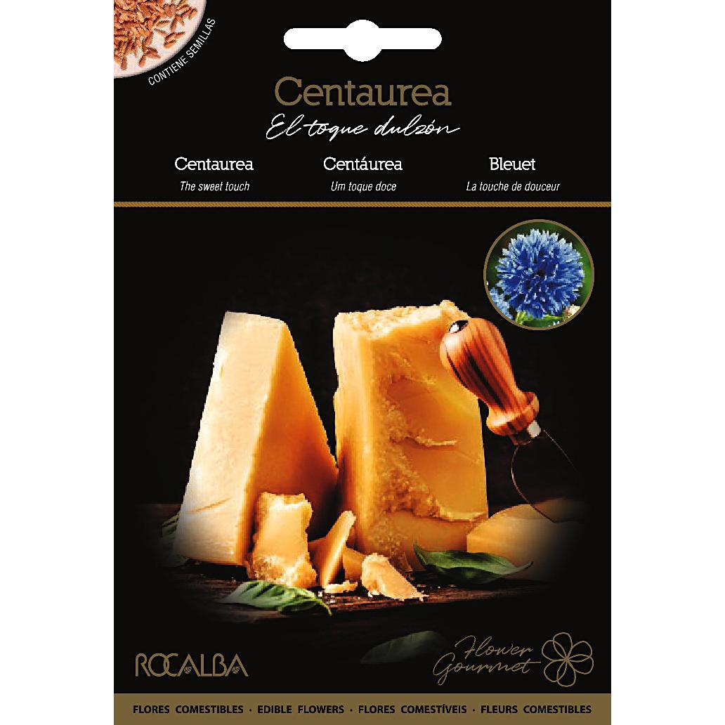 Sementes de flores comestíveis de Centaurea Rocalba