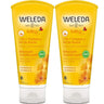 Pack promocional 2x Champô e Gel de Banho Weleda Calendula Baby 200 ml
