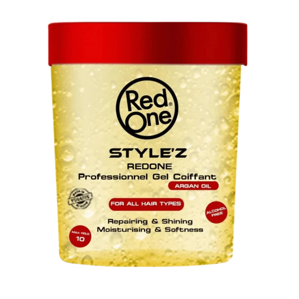 Red One Style'z Hair Gel Argán Oil 483ml_0