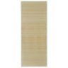 Vidaxl Tapete de Bambu 100x160 Cm Natural