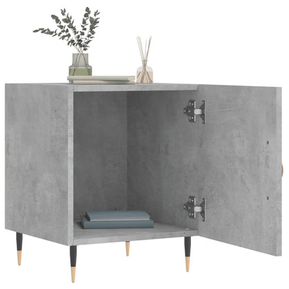 Mesitas Noche 2 Uds Madera Ingeniería Gris Hormigón 40x40x50 Cm_1