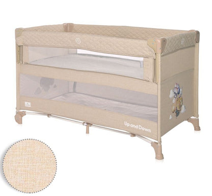 Cuna De Viaje Con Apertura Lateral Up And Down Fog beige_0
