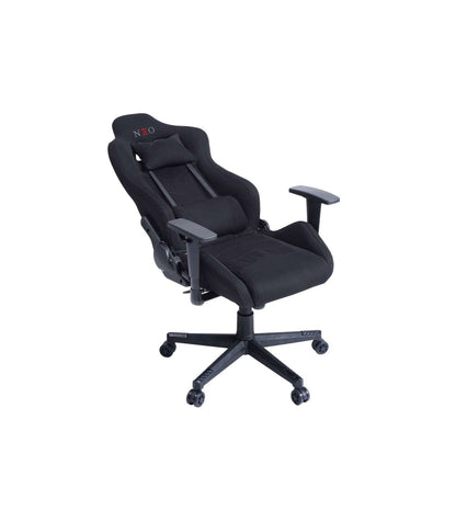 Sillon Giratorio Elevable Gamer Neo Pro Tapizado En Tejido Negro, 124-134 Cm(alto)70 Cm(an_3