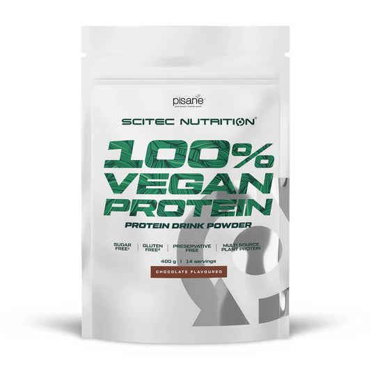 100% Vegan Protein - 400g - Chocolate - Proteína Vegetal - Scitec Nutrition_0