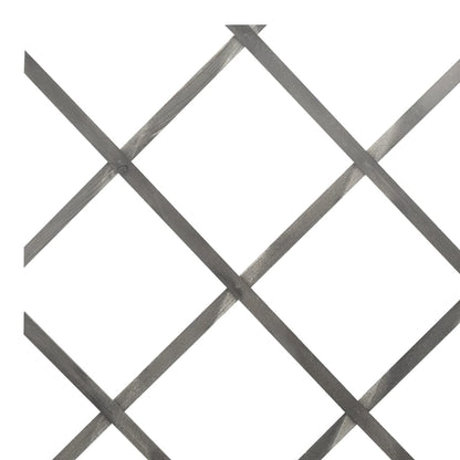 Vallas Enrejado 5 Uds Madera Maciza De Abeto Gris 180x80 Cm / Vetonek_5