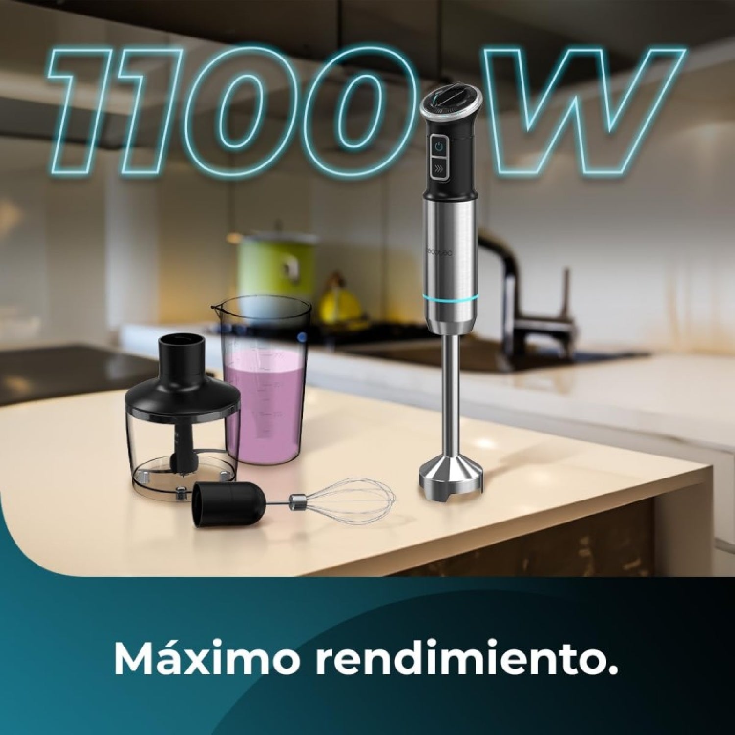 Cecotec Batidora De Mano Power Neutron 1100max Cream&crush_3