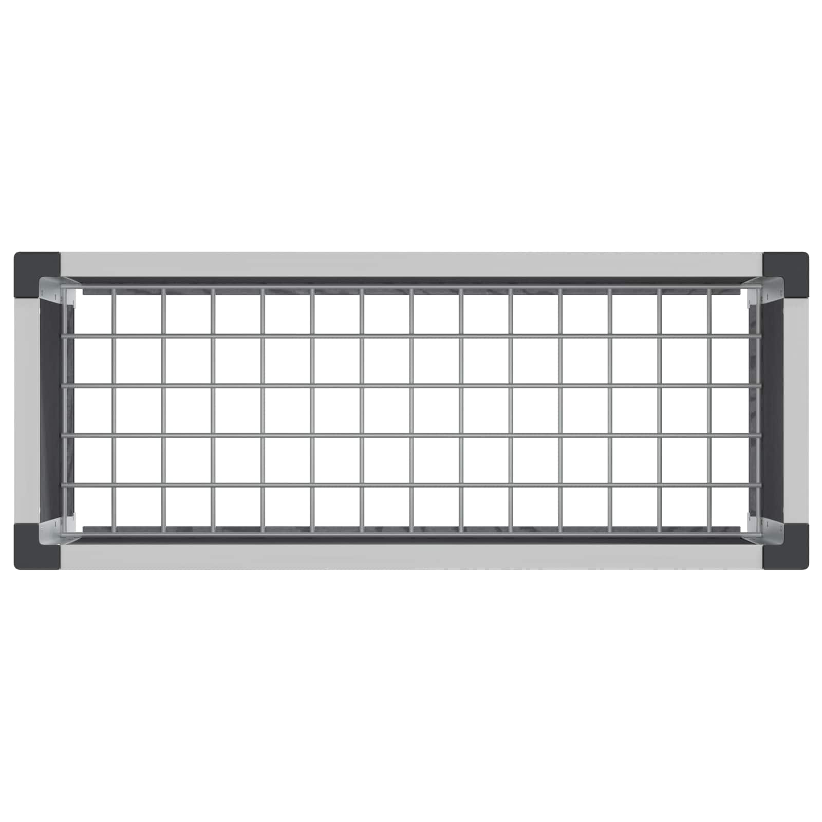 Arriate Elevado Gris 75 X 30 X 42 Cm Wpc Y Aluminio_5