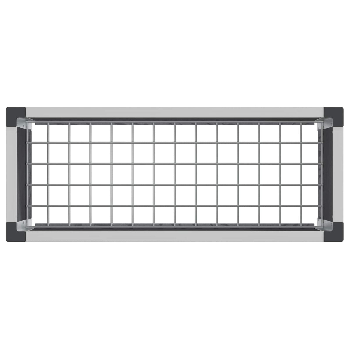 Arriate Elevado Gris 75 X 30 X 42 Cm Wpc Y Aluminio_5